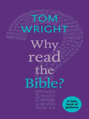 cover image of Why Read the Bible?